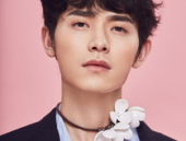 花美男写真,光影交织下的青春魅力