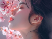 漂亮唯美图片人物,光影交织下的梦幻人物剪影